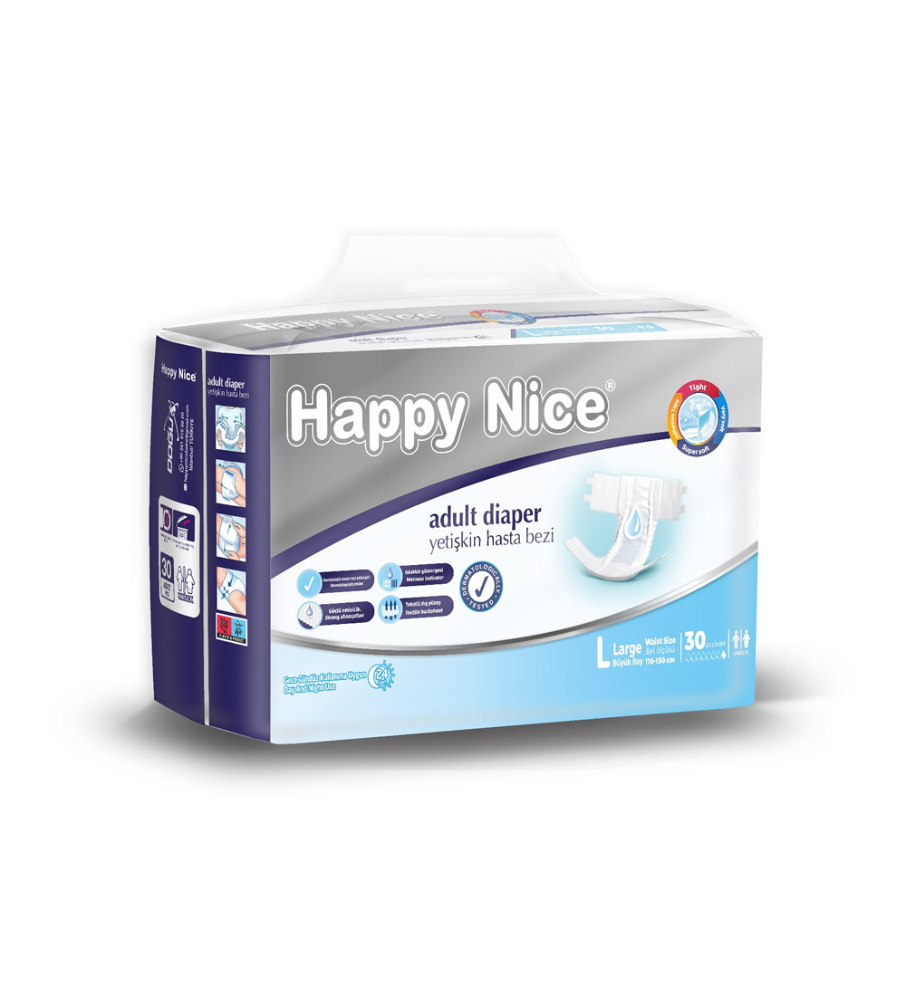 Happy Nice Yetişkin Bezi Large 30pcs