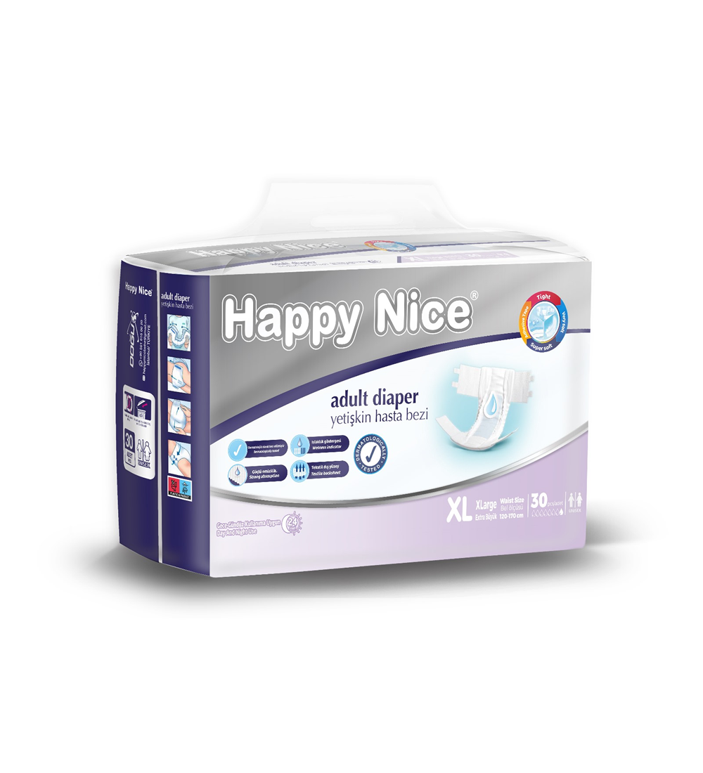 Happy Nice Yetişkin Bezi XLarge 30pcs